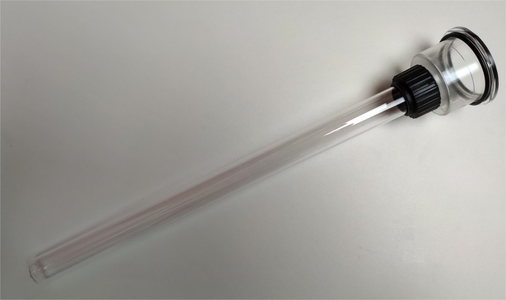 Quartz glass holder UV lamp