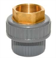 PVC/brass BIDR 32 x 1" PN16 STRONGENDS Raccord