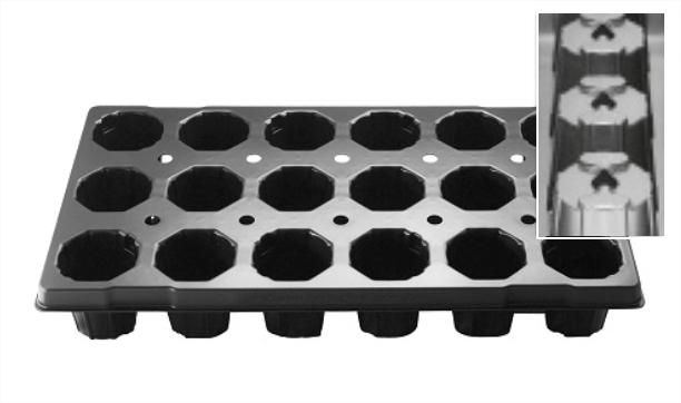 18 holes tray (85mm high)