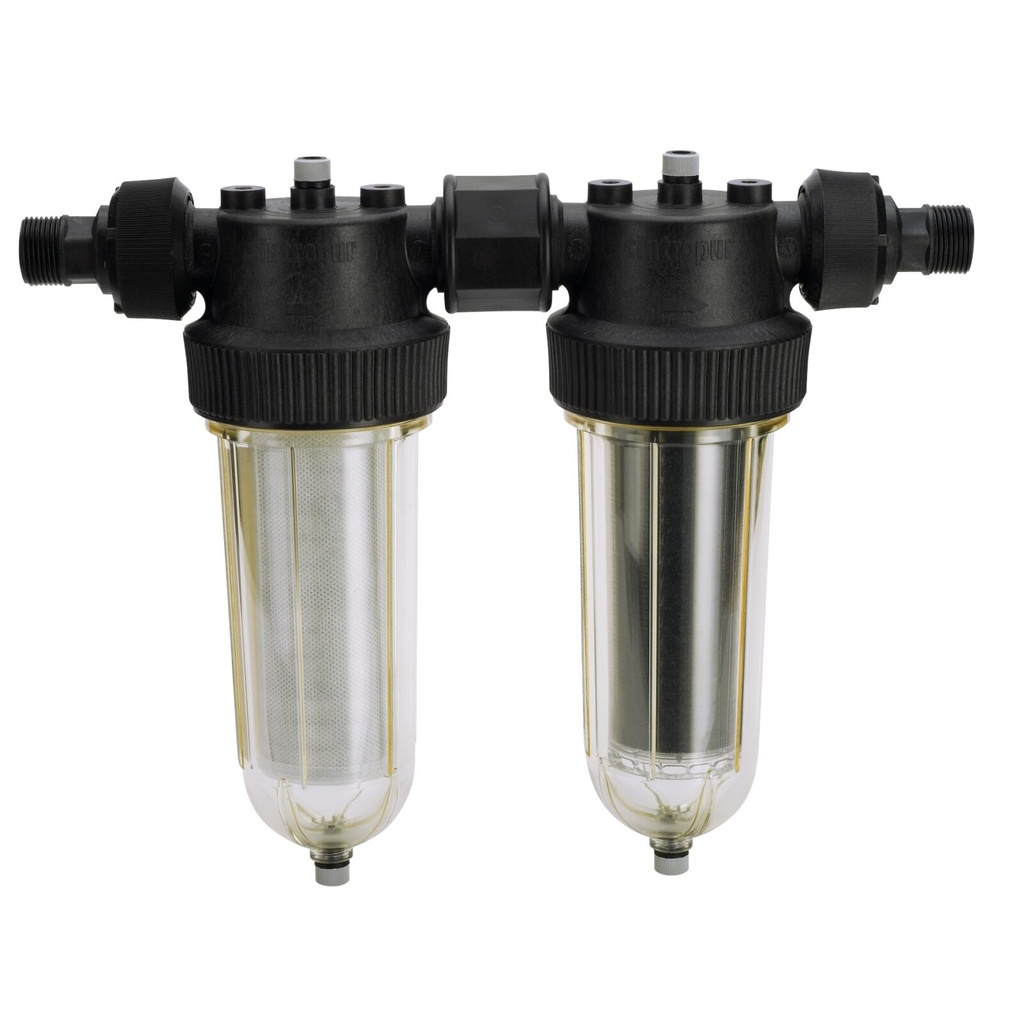 Cintropur waterfilter DUO NW25 1" (met vlies)