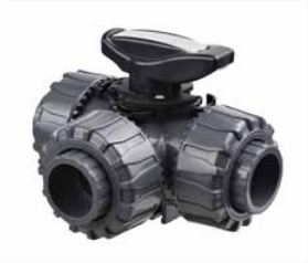 3-way valve manual L bore