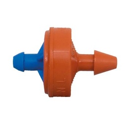 [IRGDRI40L] Druppelaar Bubbler 40L oranje/blauw (per 100 st.)