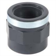 [PVCMOFBI40114VER] PVC Gluing sleeve Ø40 - 1 1/4&quot; (internal thread) PN16 reinforced