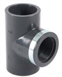[PVCTST09032-1&quot;VER] PVC T 90° Ø32 - 1&quot; PN16