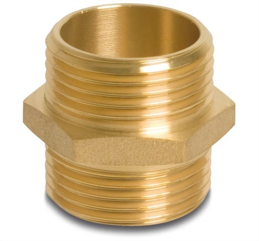 [PVCMOF1MES] reducer BUI 1" - 1" Brass